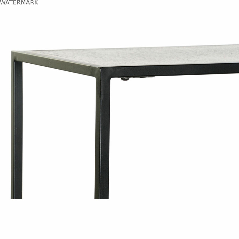 Meuble d'Entrée DKD Home Decor Noir Doré 110 x 25 x 84 cm