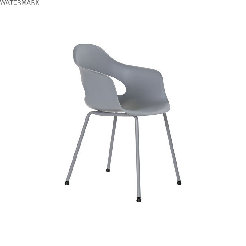 Chaise DKD Home Decor Gris clair 56 x 54 x 80 cm