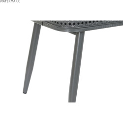 Étagère DKD Home Decor Naturel Gris Métal Bois 2 Etagères (79 x 39 x 133 cm)