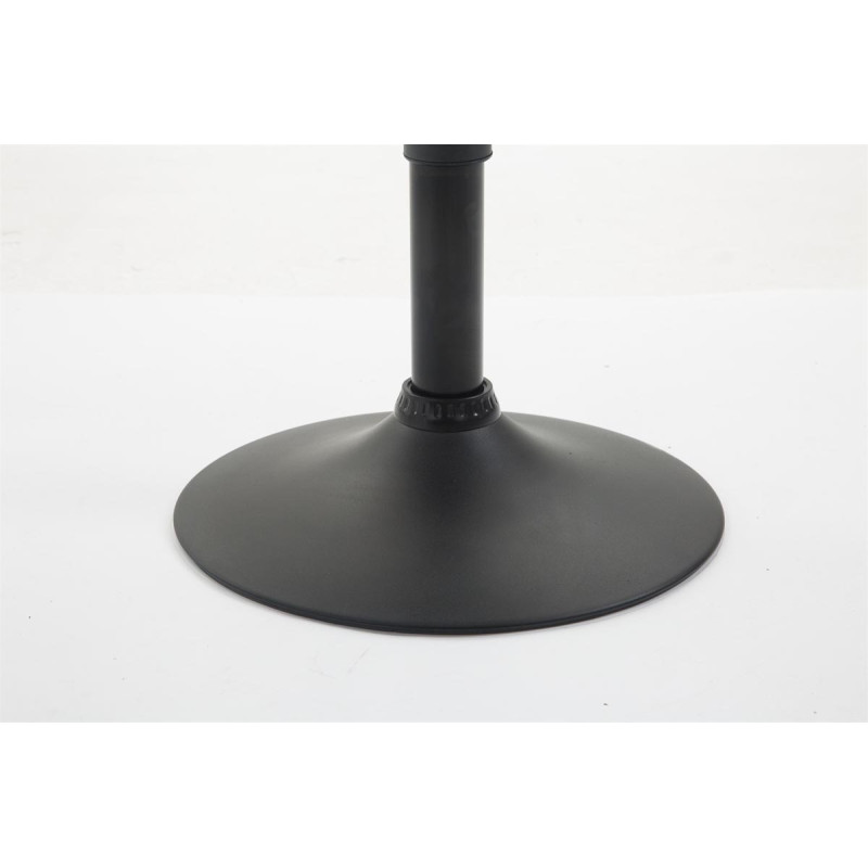 Taburete De Bar Braga En Tela Negro,Negro