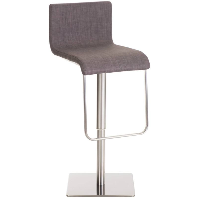 Tabouret de bar Limon E FABRIC gris