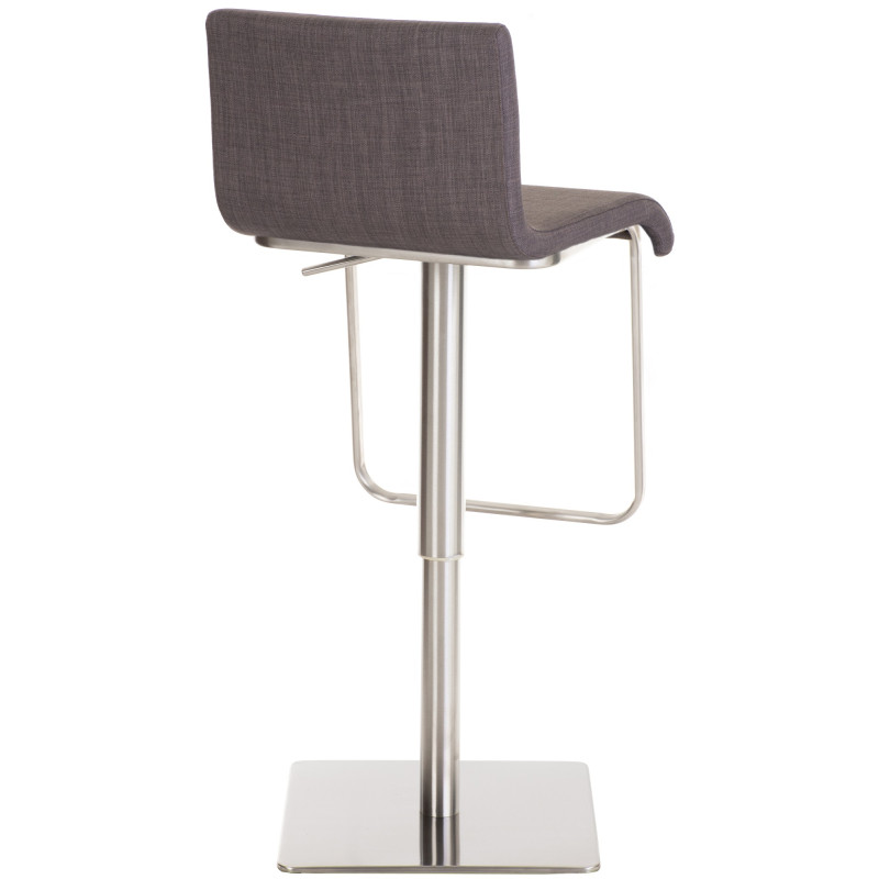 Tabouret de bar Limon E FABRIC gris