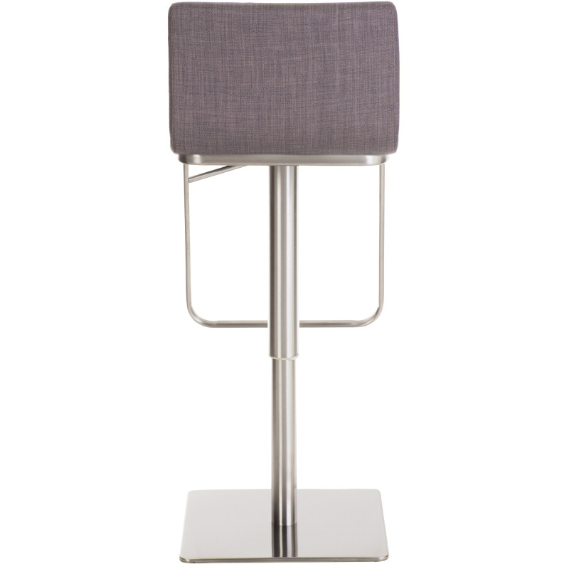 Tabouret de bar Limon E FABRIC gris