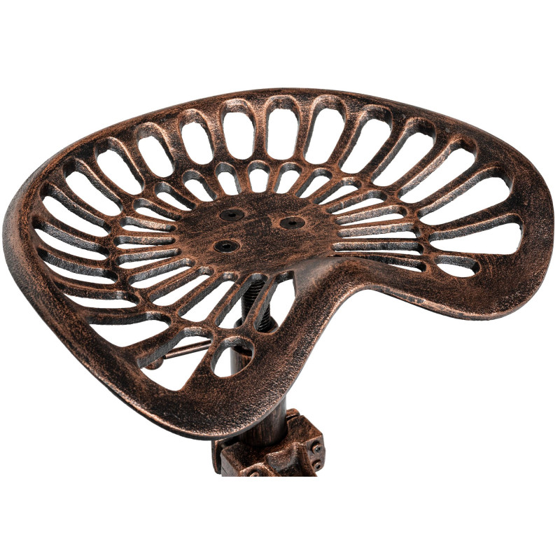 Sgabello Bar Butch in Ghisa bronzo