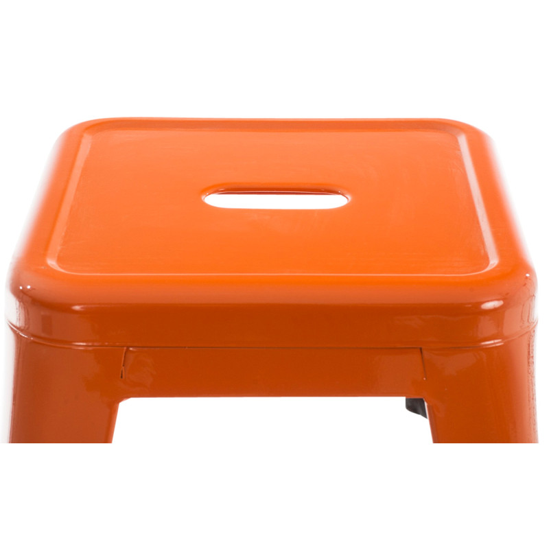 Tabouret orange Armin