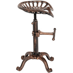 Tabouret de bar Butch en bronze