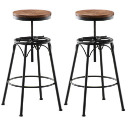 Ensemble de 2 tabourets de...