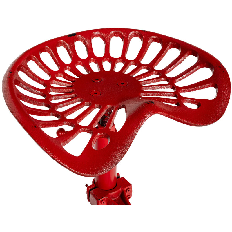 Taburete Industrial Butch Rojo