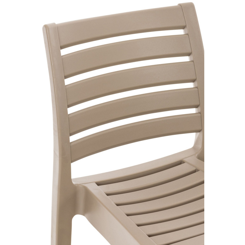 Tabouret de bar Ares boue