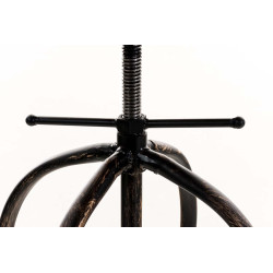 Tabouret de bar en bronze solide