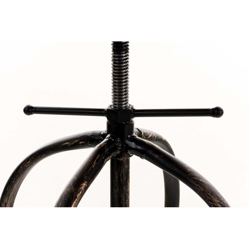 Tabouret de bar en bronze solide