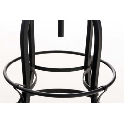 Tabouret de bar Radong noir
