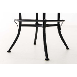 Tabouret de bar Radong noir