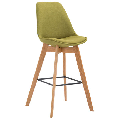 Tabouret de bar Metz tissu Natura vert