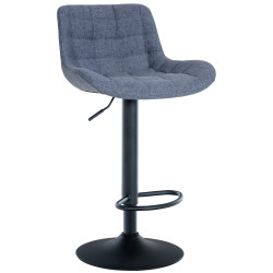 Tabouret de bar en tissu...
