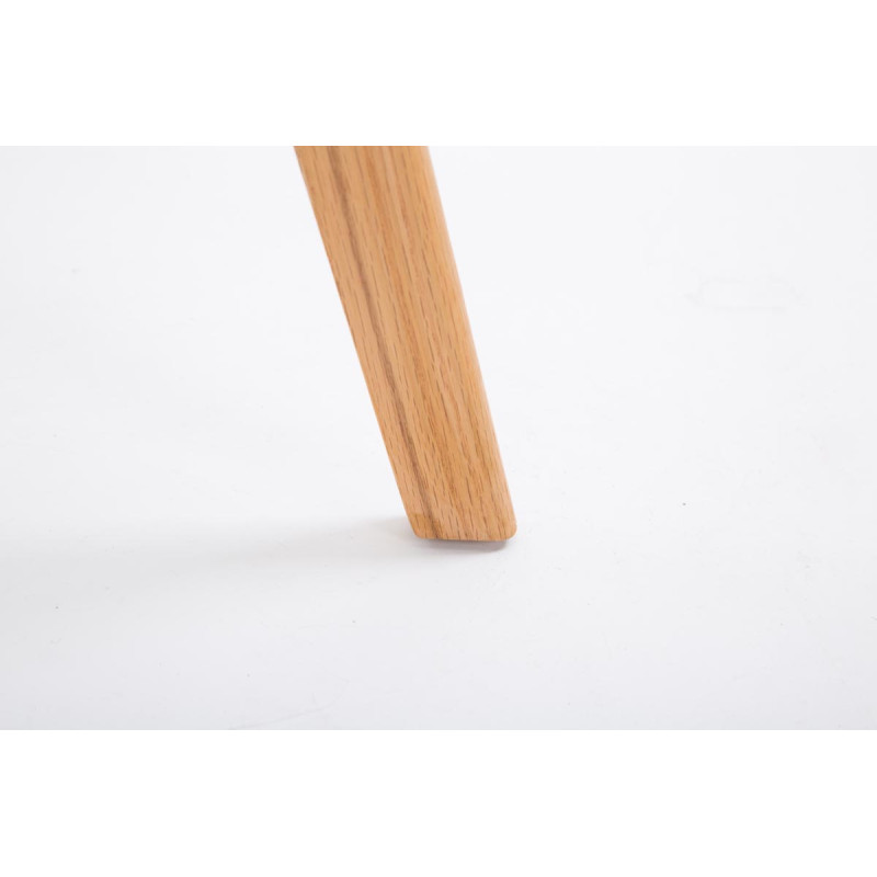 Tabouret de bar Metz, plastique, Natura orange