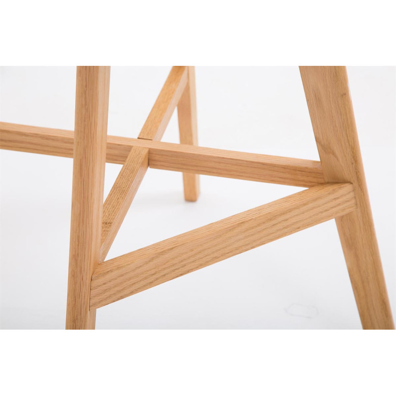 Taburete Cannes Estructura de Polipropileno Verde,Natural