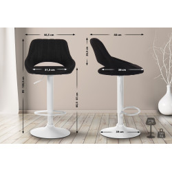 Tabouret de bar Milet en...