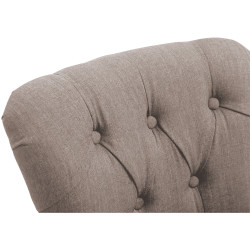 Sgabello Lakewood Stoffa antico-chiaro Tortora