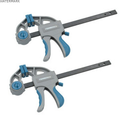 Serre joint une main Ferrestock Acier Plastique (2 pcs)