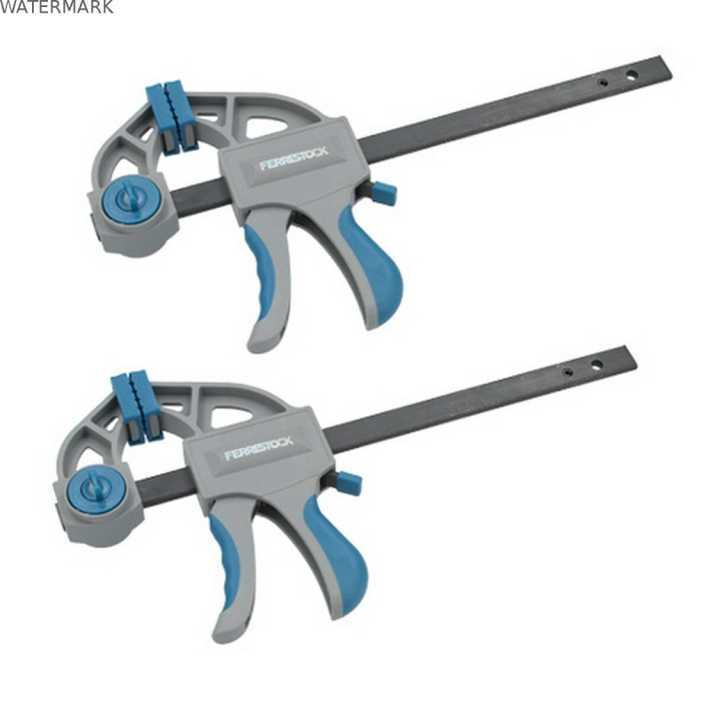 Serre joint une main Ferrestock Acier Plastique (2 pcs)