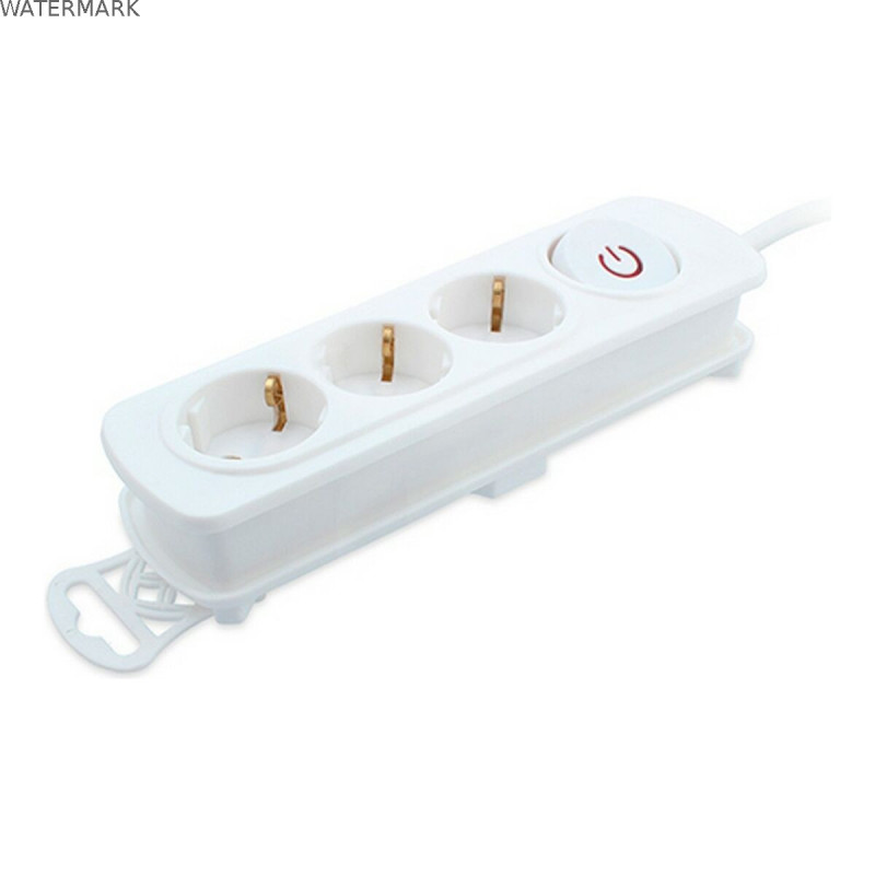 Rallonge 3 prises Schuko avec interrupteur TM Electron 250 V