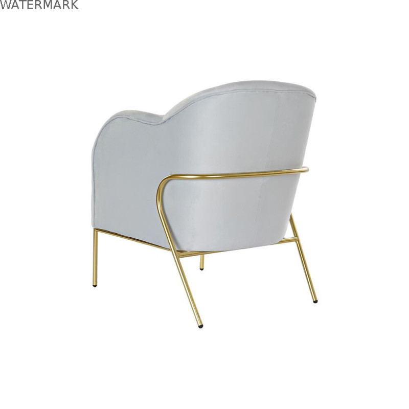 Siège DKD Home Decor Bleu ciel Métal 62 x 75 x 85 cm