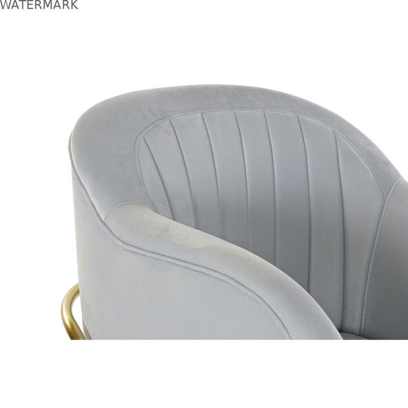 Siège DKD Home Decor Bleu ciel Métal 62 x 75 x 85 cm