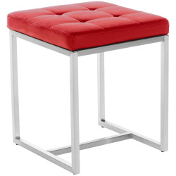 Tabouret Barci rouge