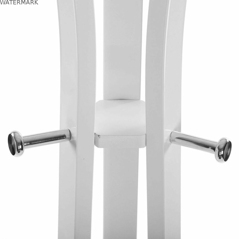 Porte-manteau Versa Blanc Métal (58 x 175 x 58 cm)