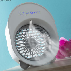 Mini-climatiseur Humidificateur à Ultrasons avec LED Koolizer InnovaGoods