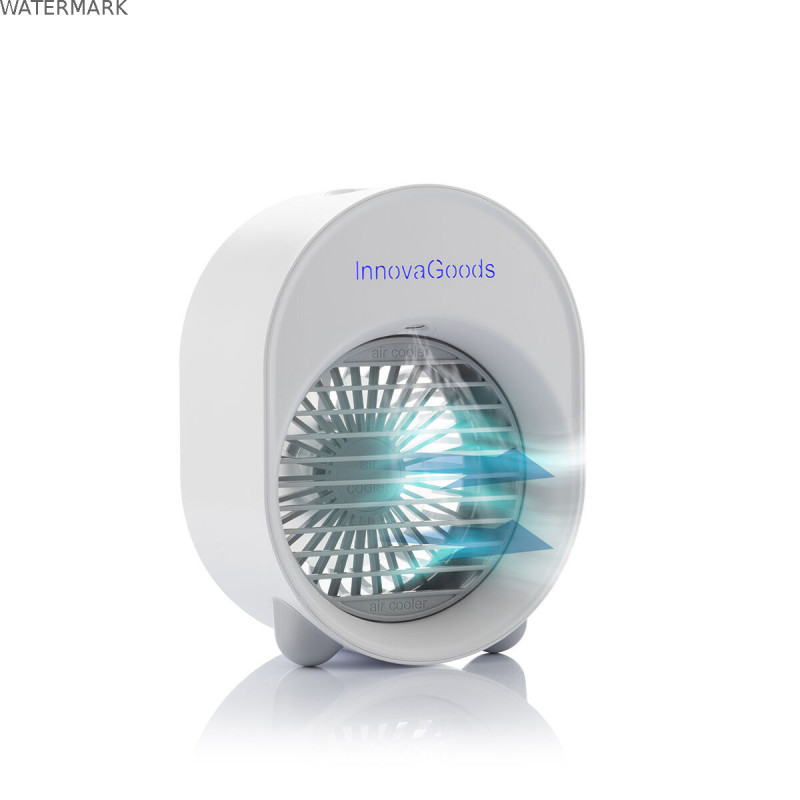 Mini-climatiseur Humidificateur à Ultrasons avec LED Koolizer InnovaGoods