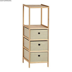 Étagère Kipit XJL194734 Beige Bois 26 x 89 x 32 cm