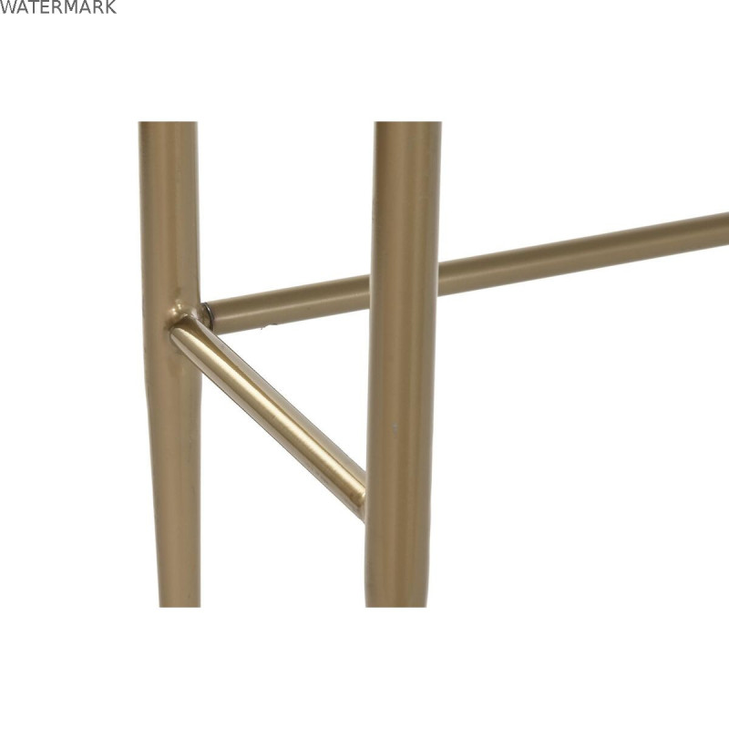 Meuble d'Entrée DKD Home Decor Blanc Doré 90 x 45 x 74 cm