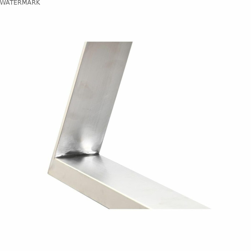Table de Salle à Manger DKD Home Decor Noir Acier Bois MDF 160 x 90 x 76 cm Table de Salle à Manger DKD Home Decor Noir Acier Bois MDF 160 x 90 x 76 cm