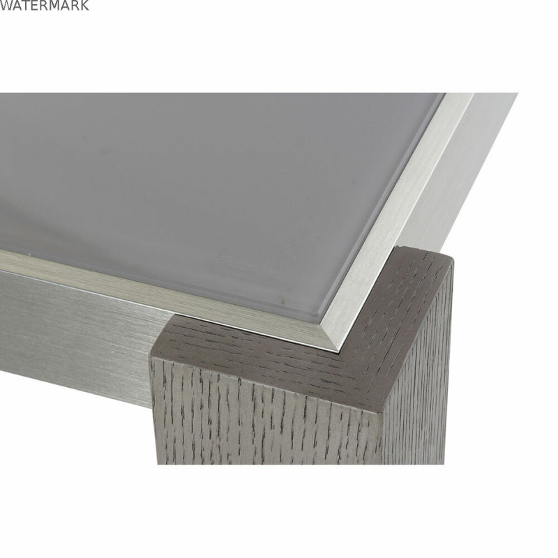 Table de Salle à Manger DKD Home Decor Verre Gris Aluminium Chêne Verre trempé (162 x 92 x 74 cm) Table de Salle à Manger DKD Home Decor Verre Gris Aluminium Chêne Verre trempé (162 x 92 x 74 cm)