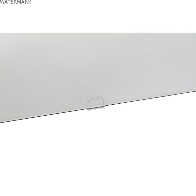 Bureau DKD Home Decor Gris Transparent Verre Bois MDF 120 x 50 x 76 cm Bureau DKD Home Decor Gris Transparent Verre Bois MDF 120 x 50 x 76 cm