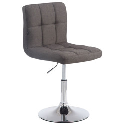 Lot de 4 chaises longues Palma Lounger V2 en tissu gris foncé