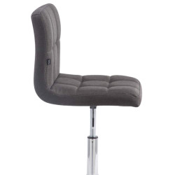 Lot de 4 chaises longues Palma Lounger V2 en tissu gris foncé