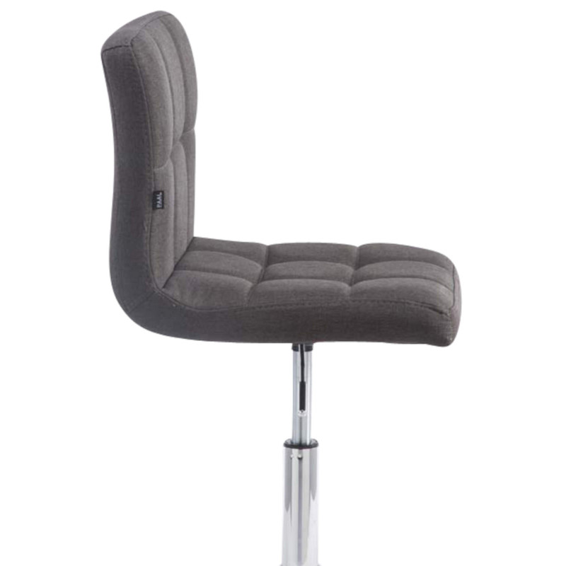 Lot de 4 chaises longues Palma Lounger V2 en tissu gris foncé