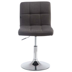Lot de 4 chaises longues Palma Lounger V2 en tissu gris foncé
