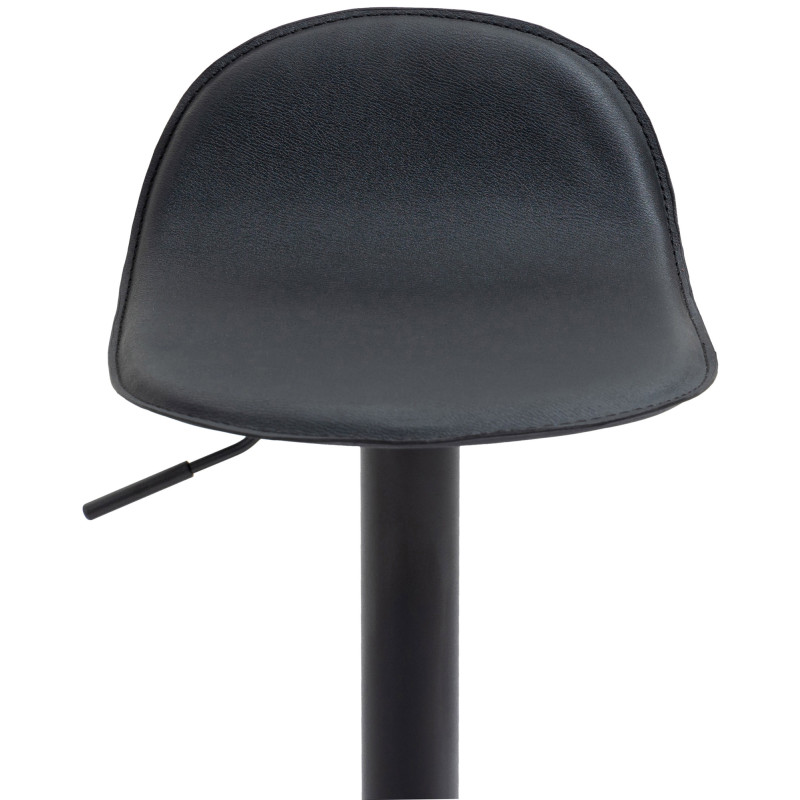 Tabouret de bar Lana V2 noir noir