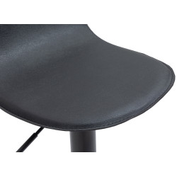 Tabouret de bar Lana V2 noir noir