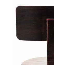 Sgabello Bar Industriale ELKO bronzo