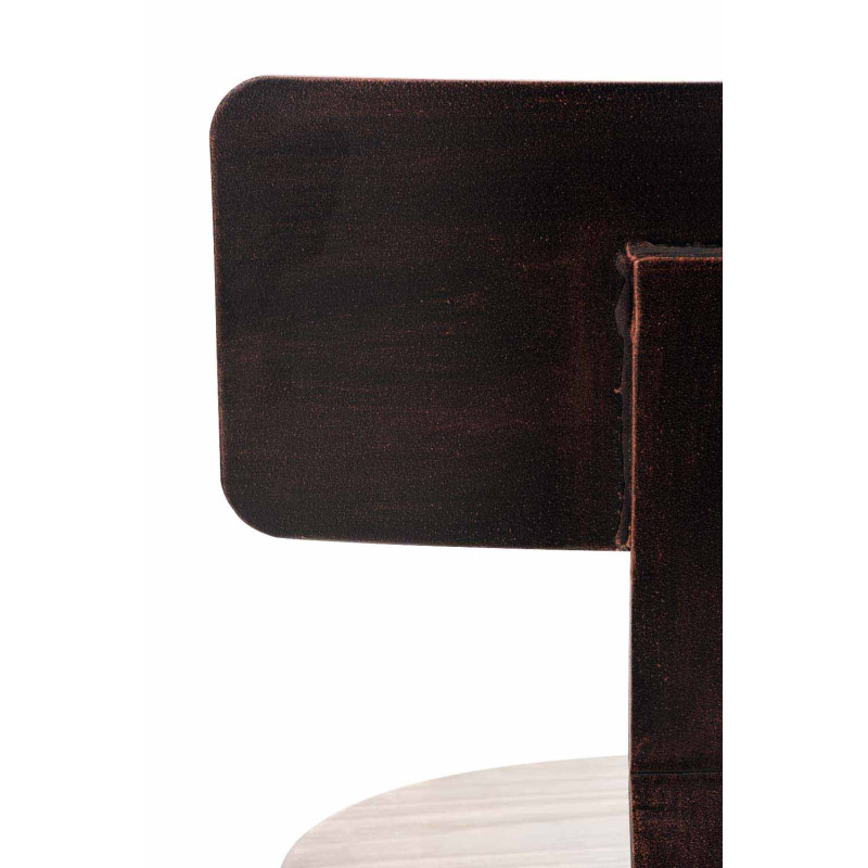 Sgabello Bar Industriale ELKO bronzo