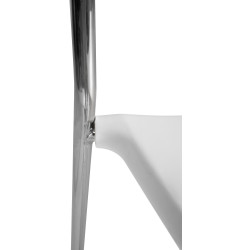 Tabouret de bar Genoa blanc