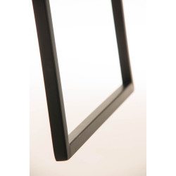 Tabouret de bar Lameng tissu B78 crème