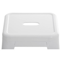 Tabouret Armin blanc
