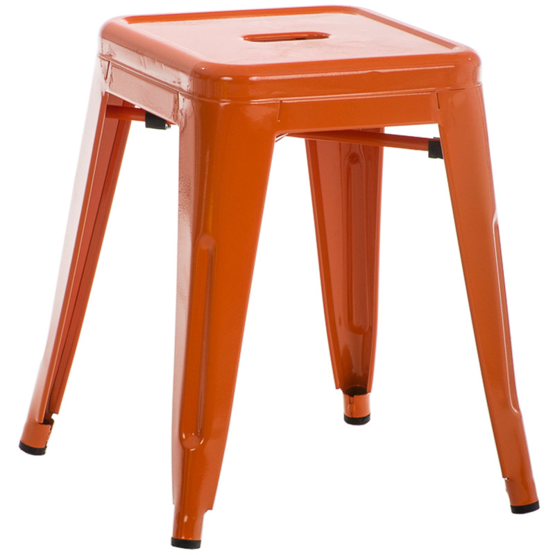 Tabouret orange Armin