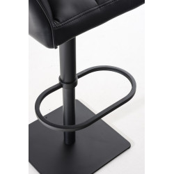 Tabouret de bar Damaso B noir